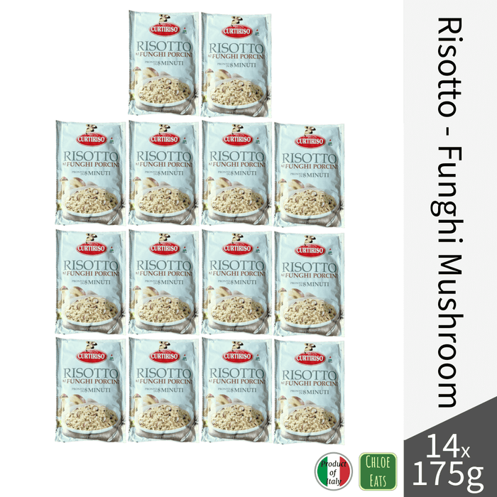 Curtiriso Risotto Funghi porcini mushroom (bundles 6/14pcs available)