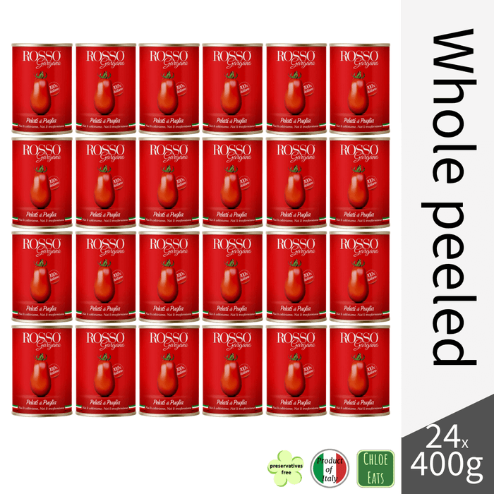 Rosso Gargano Pomodori Pelati peeled tomatoes (bundles 6/24pcs available)