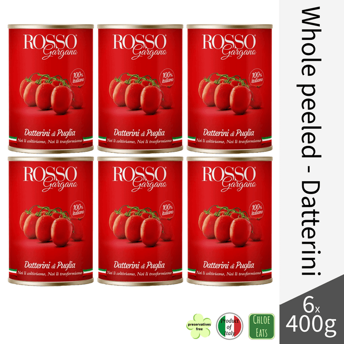 Rosso Gargano Pomodorini Datterini cherry tomatoes (bundles 6/24pcs available)