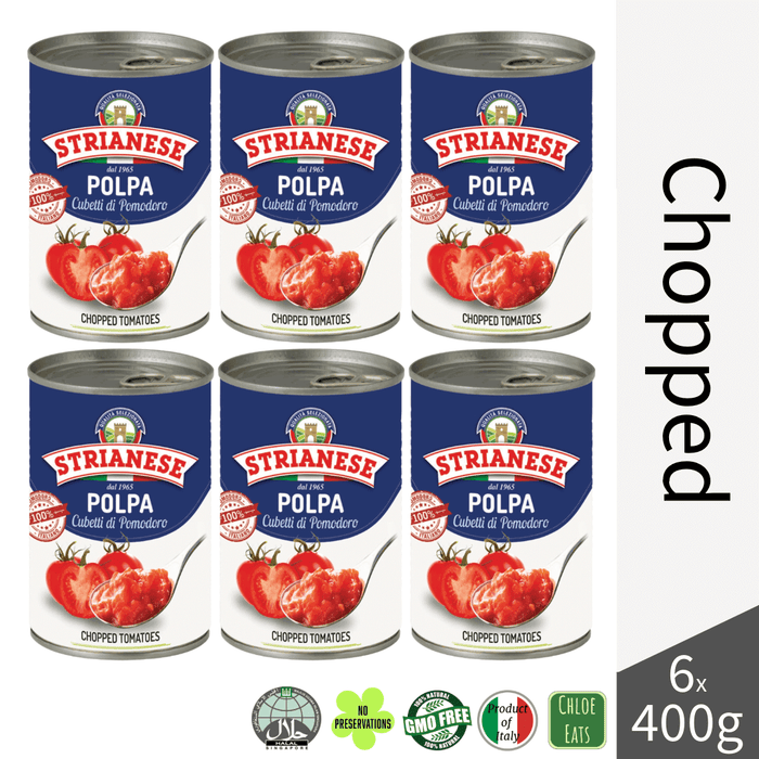 Strianese Polpa chopped tomatoes (bundles 6/24pcs available)