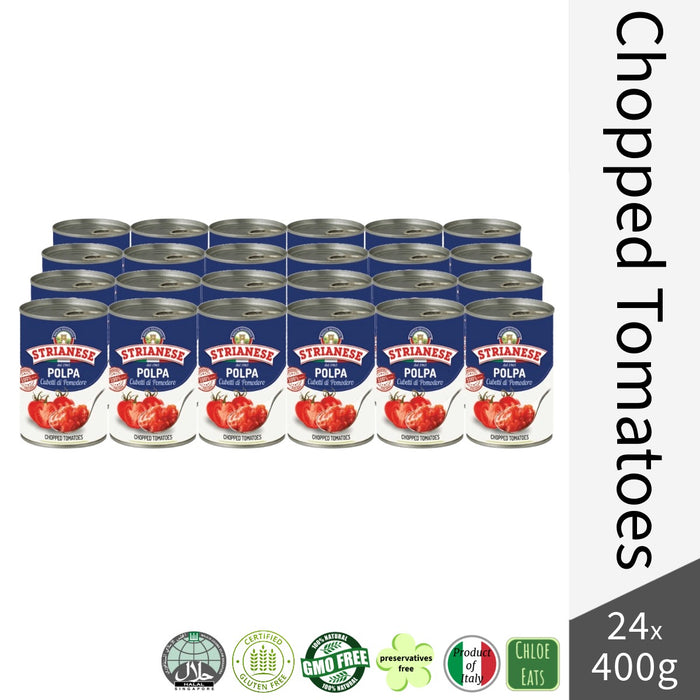 Strianese Italian Chopped Tomatoes 400g