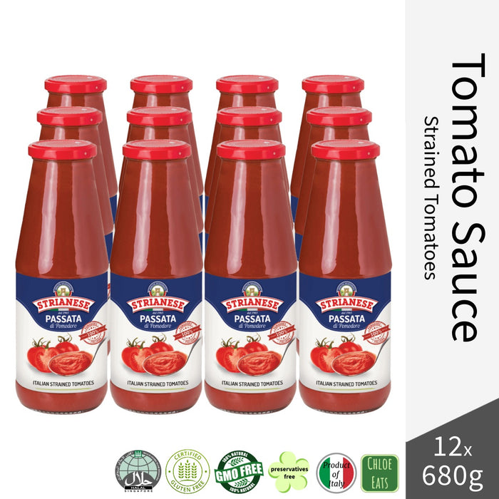 Strianese Italian Tomato Sauce Passata 680g