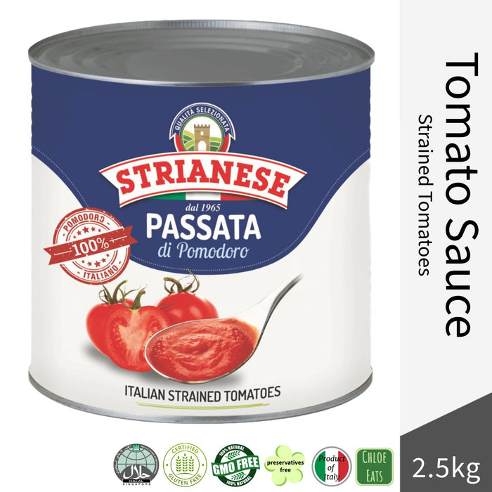 Strianese Italian Tomato Sauce Passata 2.5kg