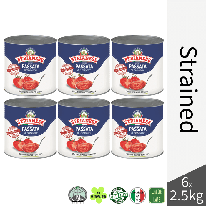 Strianese Passata strained tomato sauce 2.5kg (bundles 6pcs available)