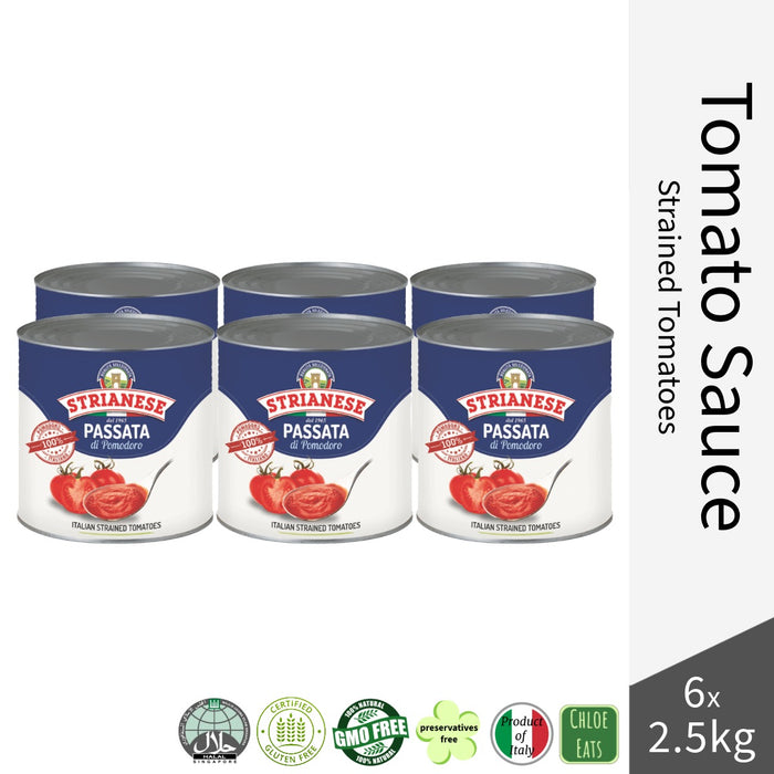 Strianese Italian Tomato Sauce Passata 2.5kg