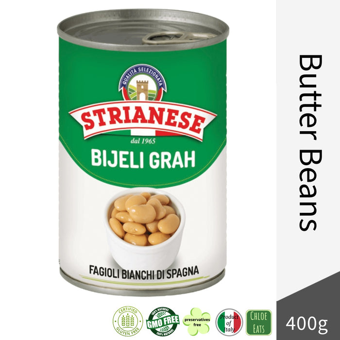 Strianese Italian Butter Beans 400g