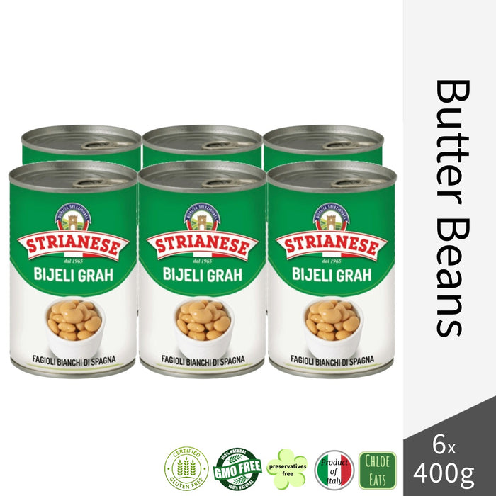 Strianese Italian Butter Beans 400g