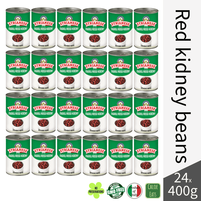 Strianese Fagioli Rossi red kidney beans (bundles 6/24pcs available)