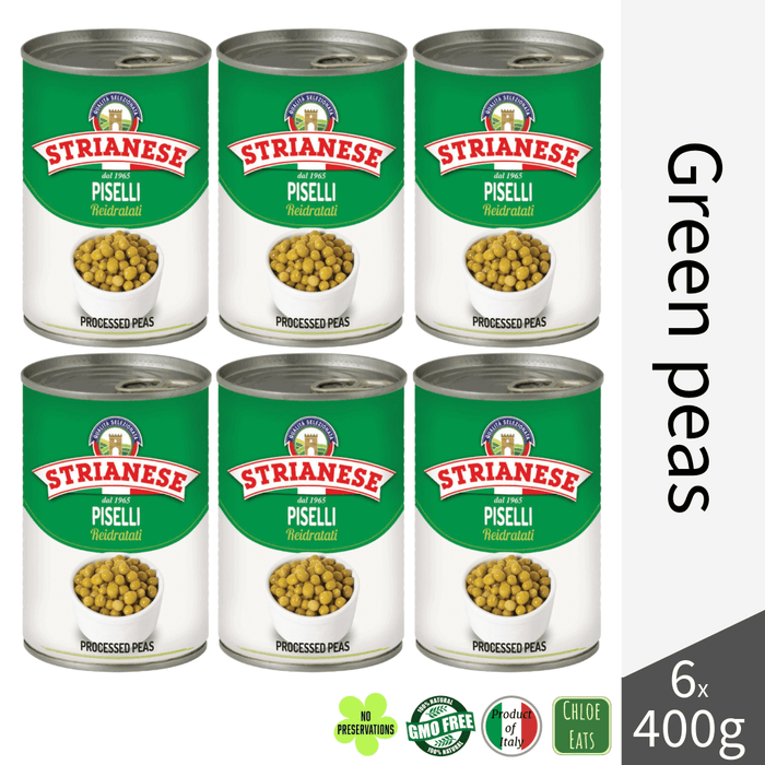 Strianese Piselli green peas (bundles 6/24pcs available)