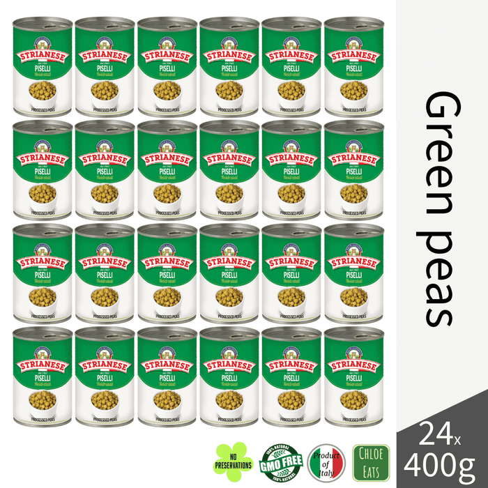 Strianese Piselli green peas (bundles 6/24pcs available)