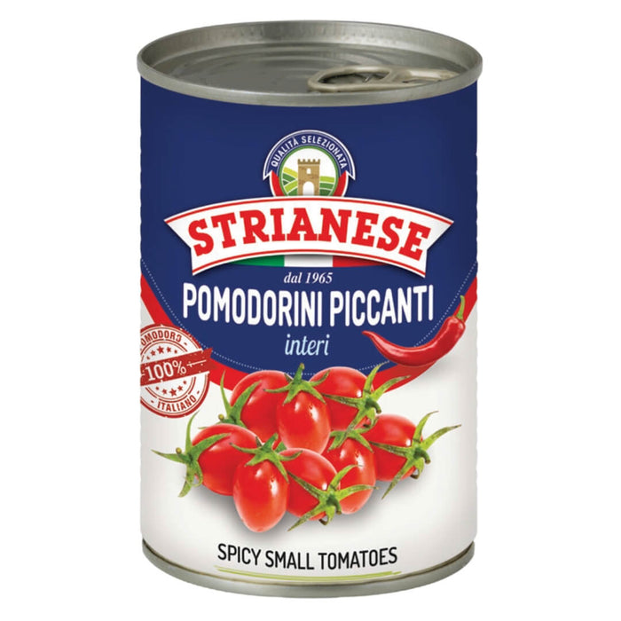 Strianese Pomodorini cherry tomatoes in spicy sauce