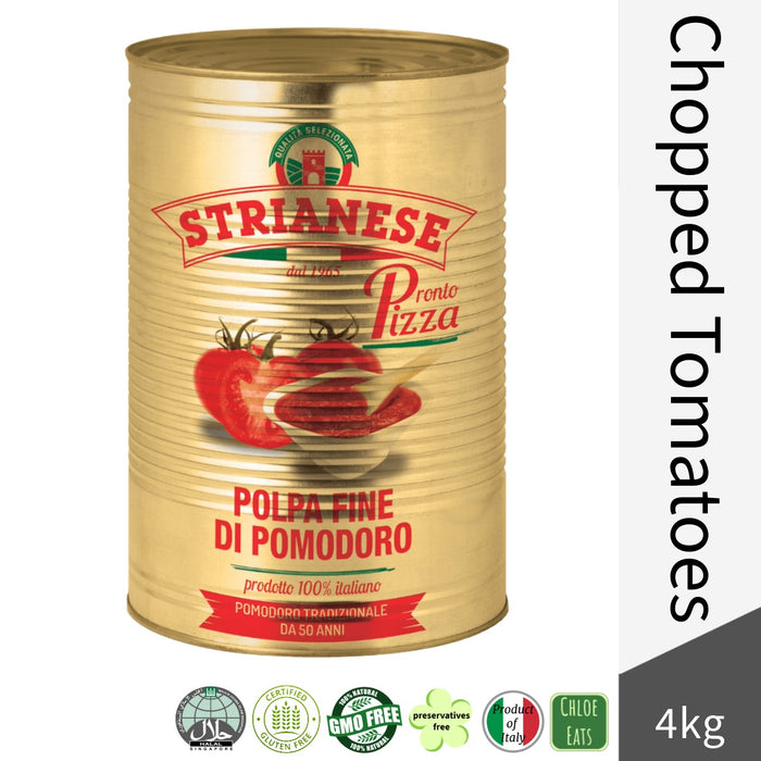 Strianese Italian Chopped Tomatoes 4.0kg