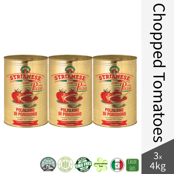 Strianese Italian Chopped Tomatoes 4.0kg