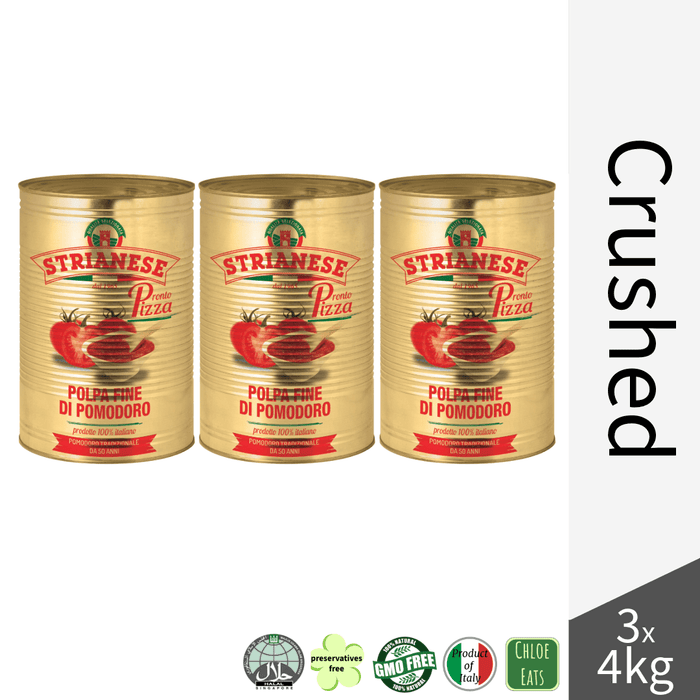 Strianese Polpa crushed tomatoes for pizza 4.0kg