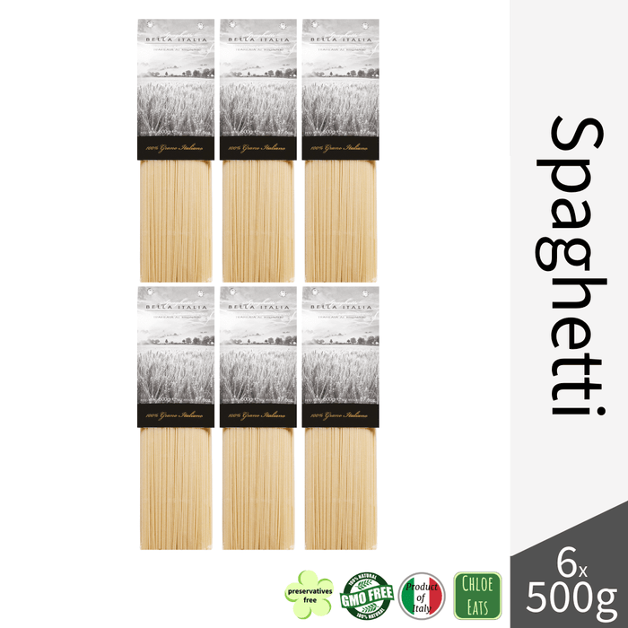 Bella Italia artisanal pasta Spaghetti (bundles 6/24pcs available)