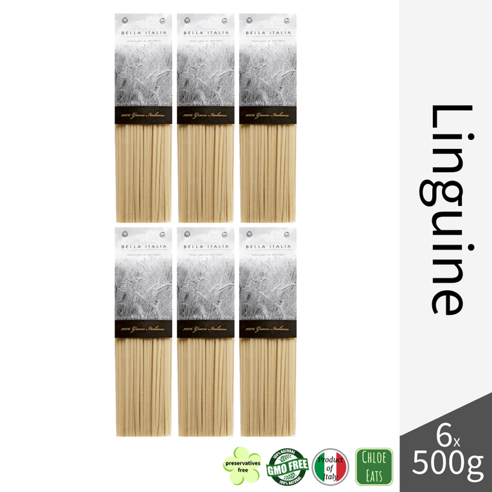 Bella Italia artisanal pasta Linguine (bundles 6/24pcs available)