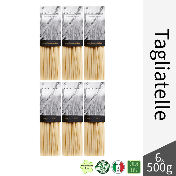 Bella Italia artisanal pasta Tagliatelle (bundles 6/24pcs available)