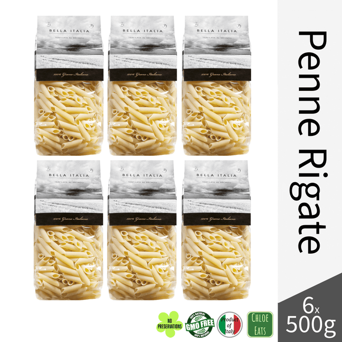 Bella Italia artisanal pasta Penne Rigate (bundles 6/12pcs available)