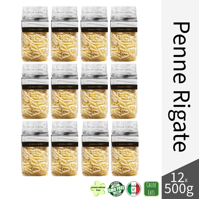 Bella Italia artisanal pasta Penne Rigate (bundles 6/12pcs available)