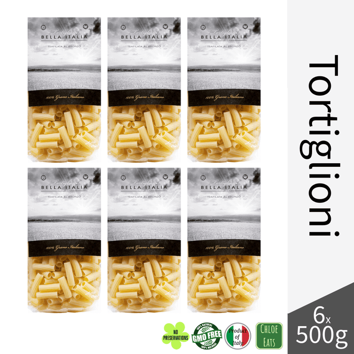 Bella Italia artisanal pasta Tortiglioni (bundles 6/12pcs available)