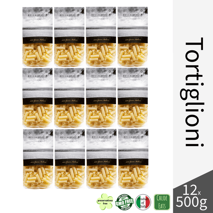 Bella Italia artisanal pasta Tortiglioni (bundles 6/12pcs available)