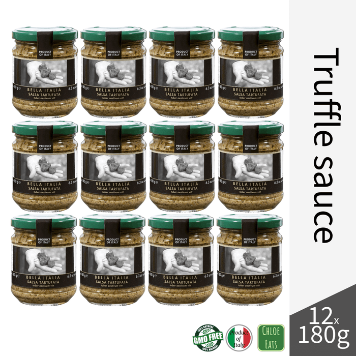 Bella Italia artisanal black truffle and mushroom tapenade spread sauce (bundles 4/12pcs available)