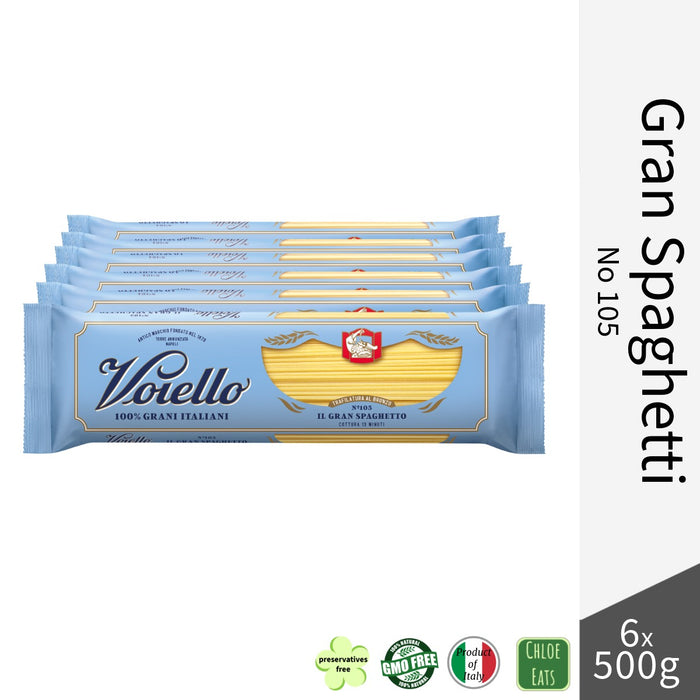 Voiello Italian pasta Gran Spaghetti Vermicelli No105 500g