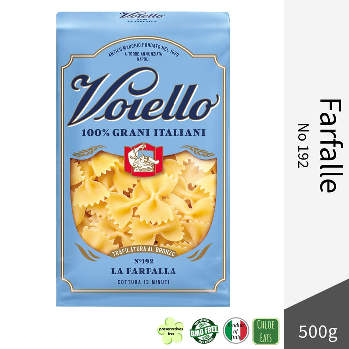 Voiello Italian pasta Farfalle Butterflies No192