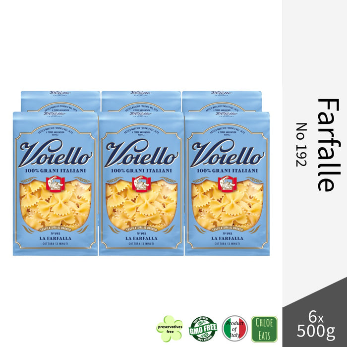 Voiello Italian pasta Farfalle Butterflies No192