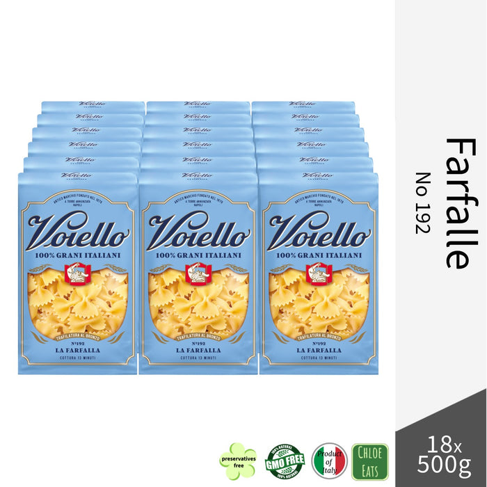 Voiello Italian pasta Farfalle Butterflies No192