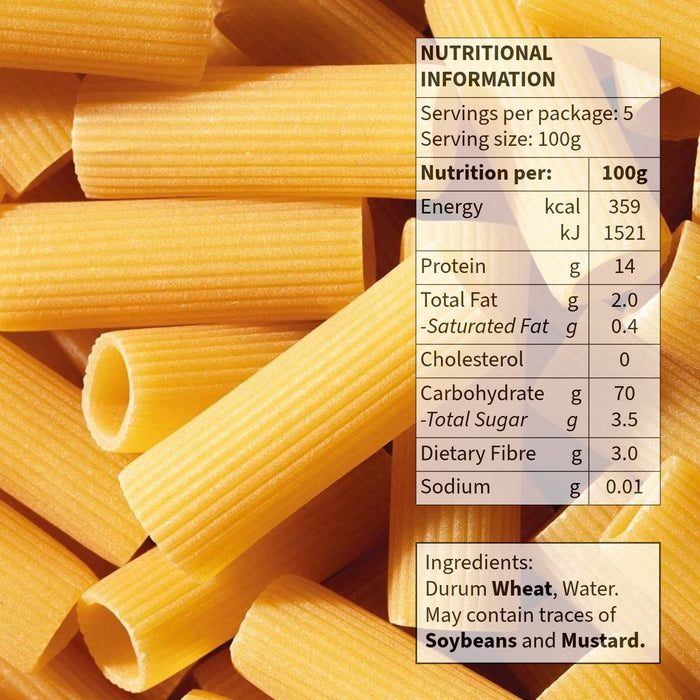 Voiello Italian pasta Rigatoni No124