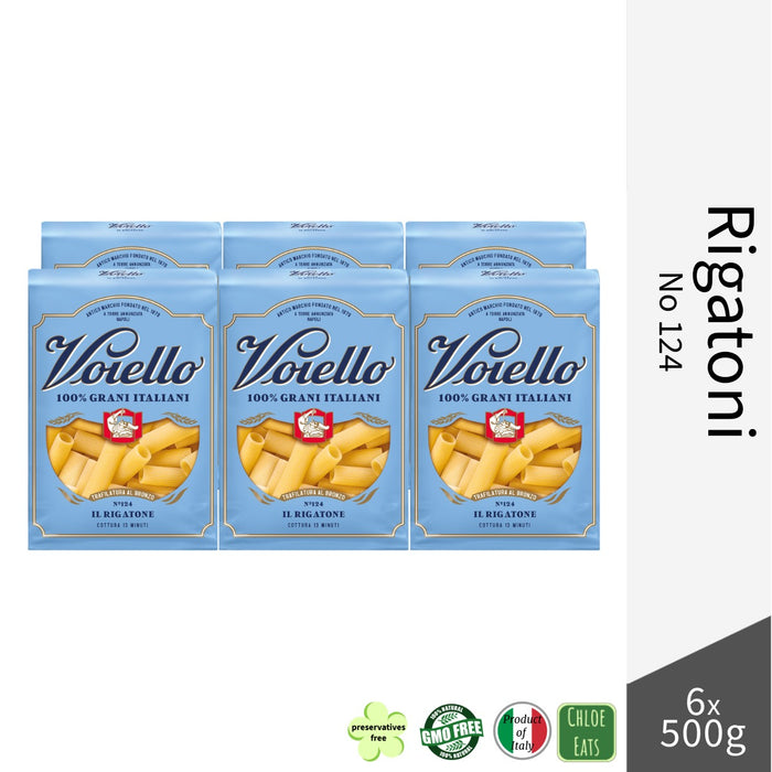 Voiello Italian pasta Rigatoni No124