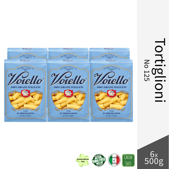 Voiello Italian pasta Tortiglioni No125