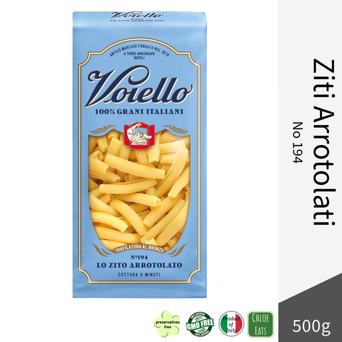 Voiello Italian pasta Ziti Arrotolati No194
