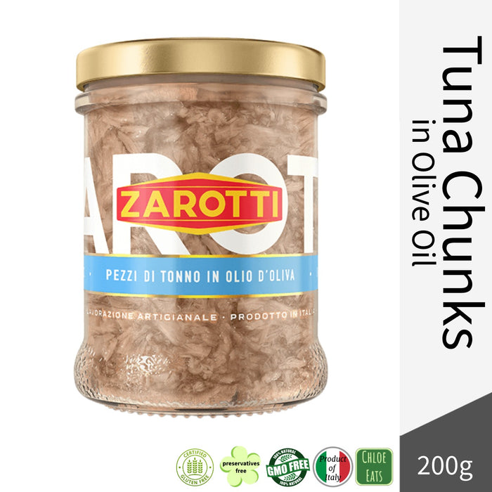 Zarotti Italian Tuna Chunks in Olive Oil 200g