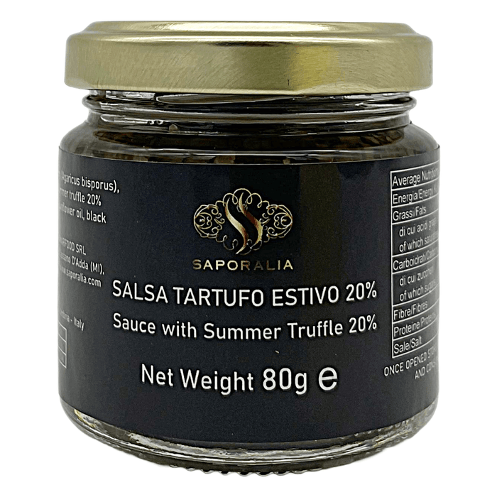 Saporalia artisanal Summer Truffle Sauce with 20% Truffle content