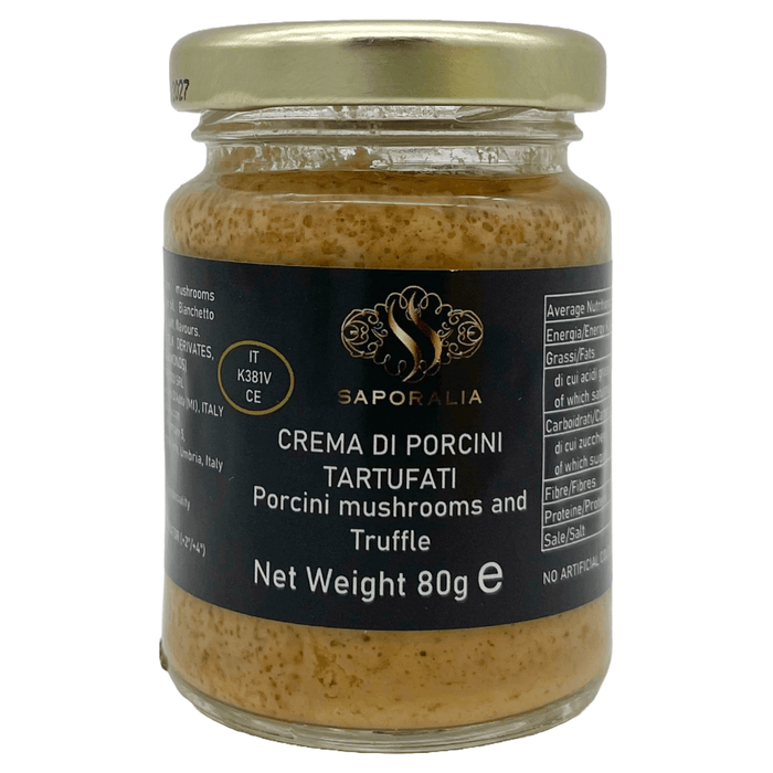 Saporalia artisanal Bianchetto Truffle and Porcini mushroom Cream