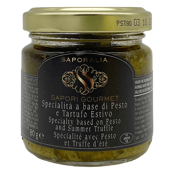 Saporalia artisanal Green Pesto sauce with Summer Truffle
