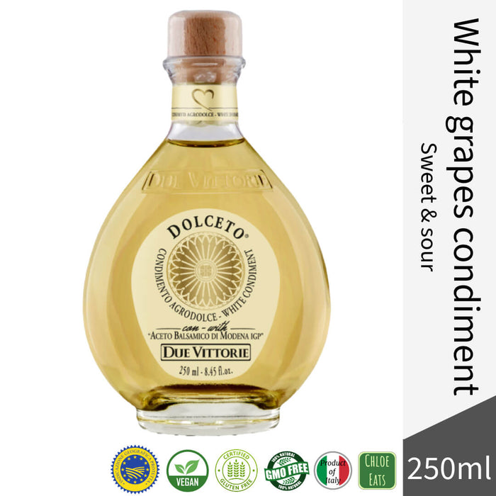 Due Vittorie Italian Sweet and sour white grapes condiment