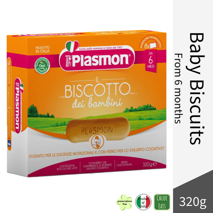 Plasmon Italian Baby Biscotto Biscuit from 6 months 320g
