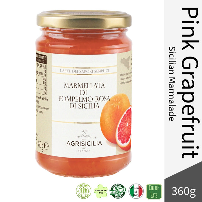 Agrisicilia Italian Marmalade Jam - Pink Grapefruit