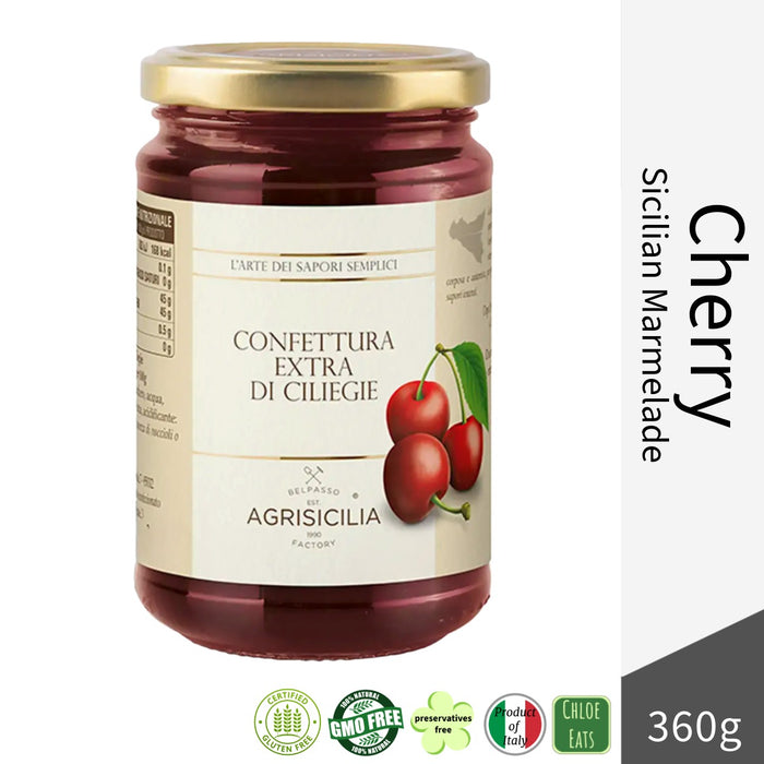 Agrisicilia Italian Marmalade Jam - Cherry