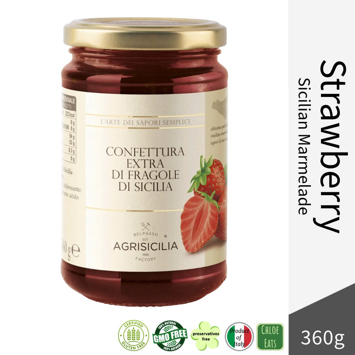 Agrisicilia Italian Marmalade Jam - Strawberry