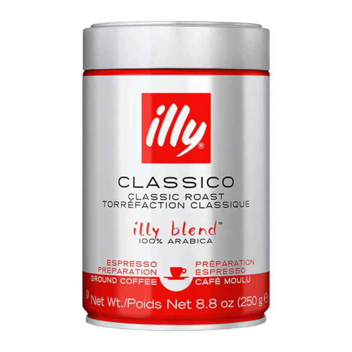 Illy Italian Coffee Ground Beans Classico 250g