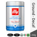 Illy Italian Coffee Ground Beans Decaf 250g