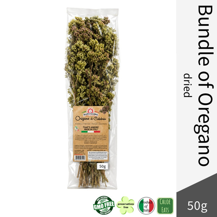 Delizie di Calabria Italian Bundle of Dried Oregano 50g