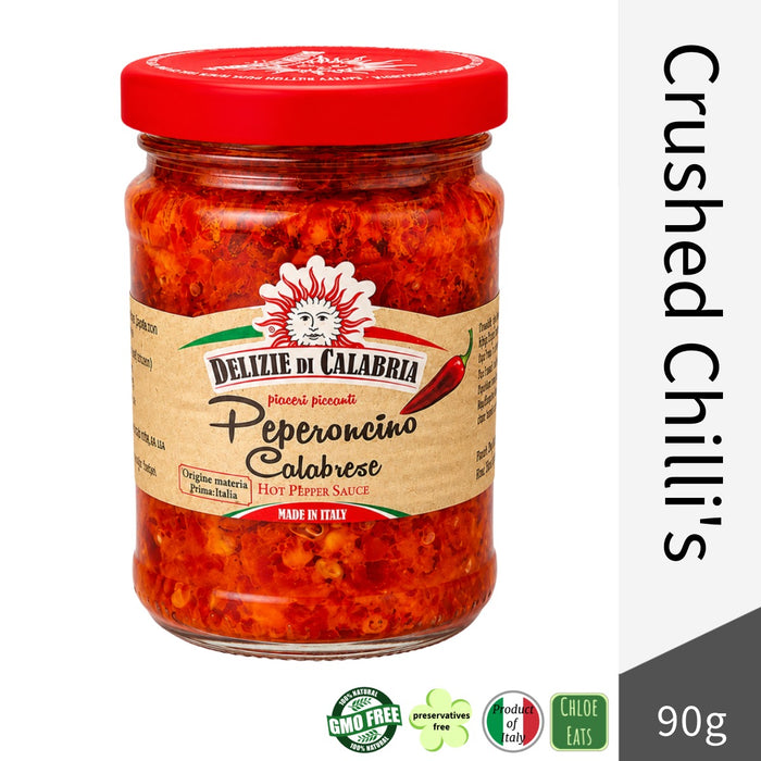 Delizie di Calabria Italian Crushed Chili Peppers 90g