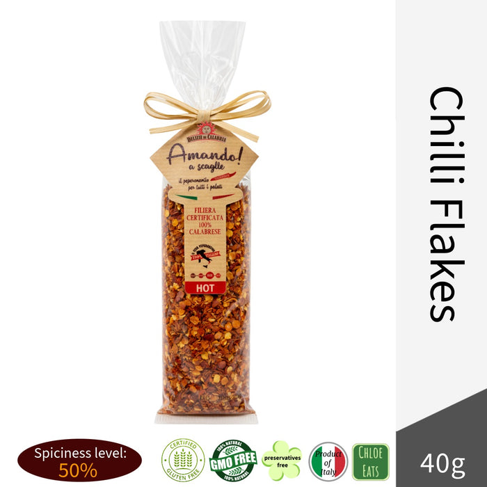 Delizie di Calabria Chilli Flakes 40g