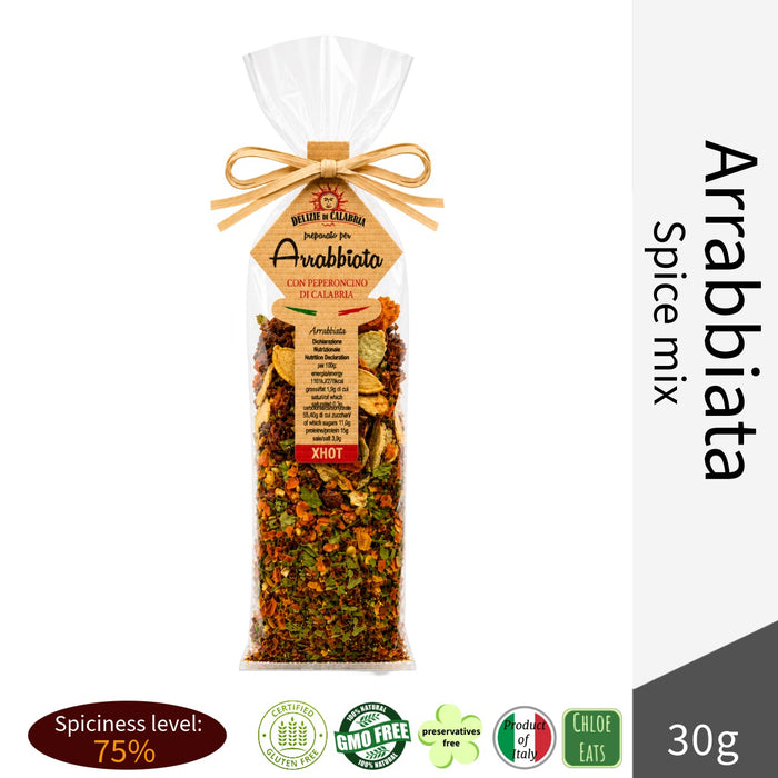 Delizie di Calabria Arrabbiata Spice Mix 30g