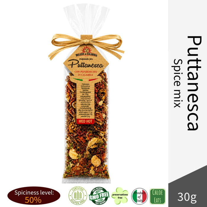 Delizie di Calabria Puttanesca Spice Mix 30g